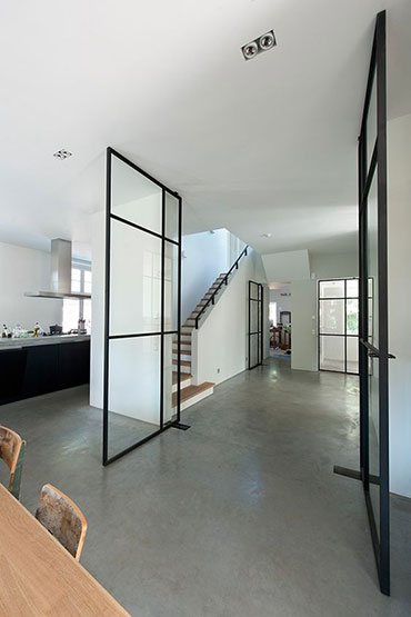 puertas acústicas de cristal